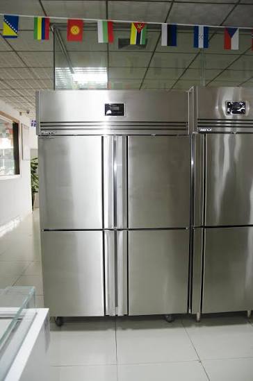 upright two and four door vertical refrigerator manufacturer in India